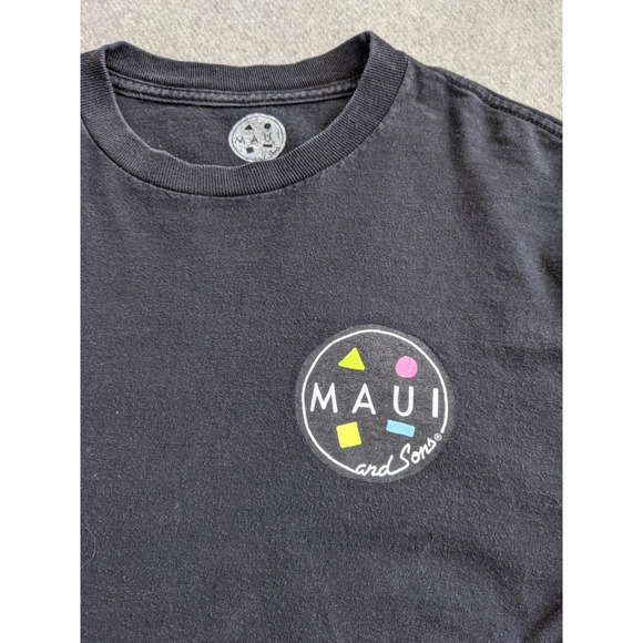 Maui And Sons Surf Mens Long Sleeve Shirt Size Medium - Picture 2 of 8